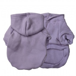Soft Lavender custom dog hoodie factory