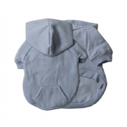 sky blue dog jumper with pocket