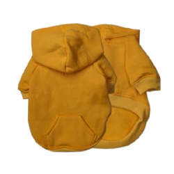 mustard yellow pet clothes