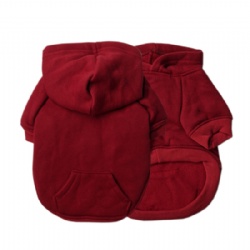 burgundy Spring pet clothes