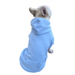 Sky Blue Dog Hoodie